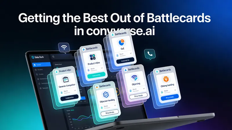 How to get the best out of battlecards in convverse.ai