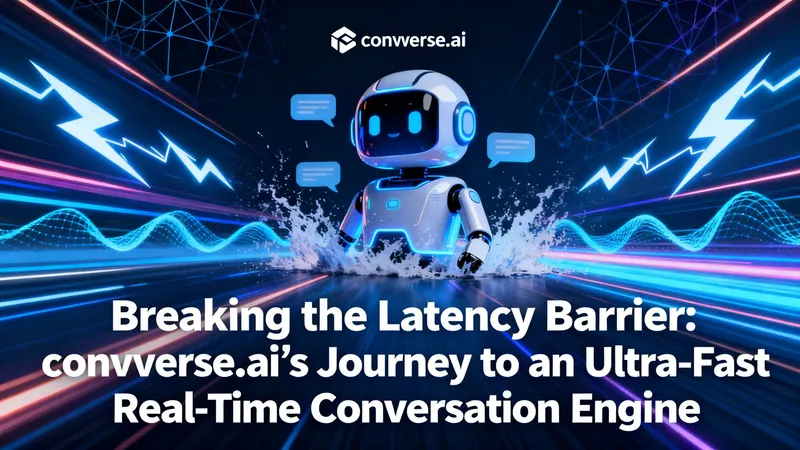 Breaking the latency barrier: convverse.ai’s journey to an ultra-fast real-time conversation engine