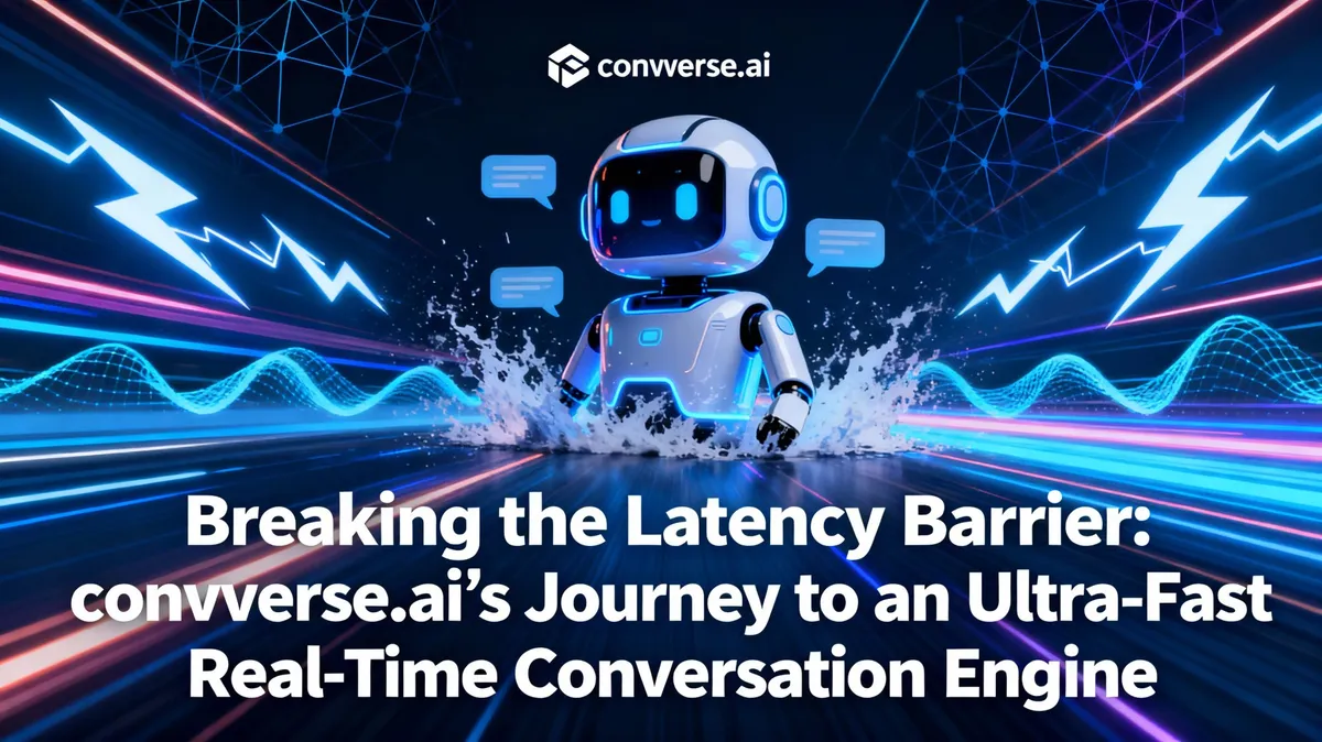 Breaking the latency barrier: convverse.ai’s journey to an ultra-fast real-time conversation engine