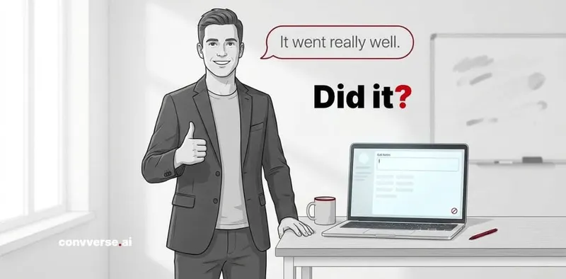 Confidence is not qualification: the danger of 'good calls' in sales